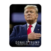 ドナルド・トランプ大統領フレキシブル・フォト・マグネット マグネット (縦)