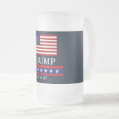 ドナルド・トランプ大統領フロストガラス マグ (正面右)
