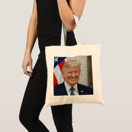 ドナルド・トランプ大統領公式ポートレート トートバッグ