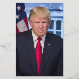 ドナルド・トランプ大統領公式肖像 チラシ