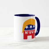 ドナルド・トランプ大統領再選 2024 MAGA マグカップ (正面右)