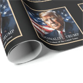 ドナルド・トランプ大統領勝利記念 ラッピングペーパー (ロールコーナー)