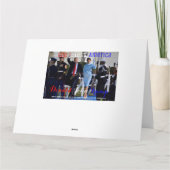 ドナルド・トランプ大統領夫人メラニア カード (裏面)