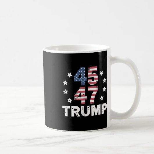ドナルド・トランプ大統領就任式の日2025米国 コーヒーマグカップ (右)