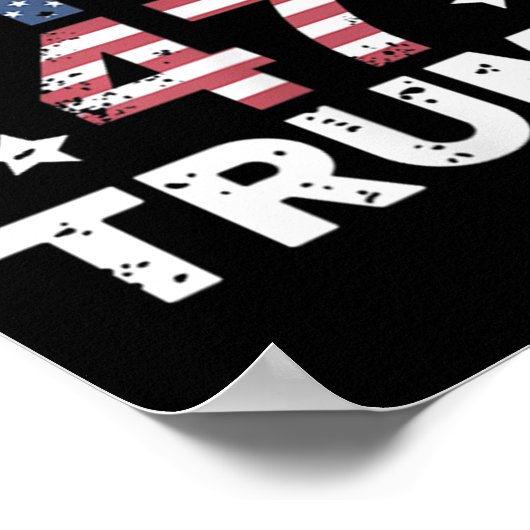 ドナルド・トランプ大統領就任式の日2025米国 ポスター (角)