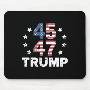 ドナルド・トランプ大統領就任式の日2025米国 マウスパッド