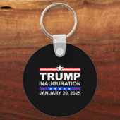 ドナルド・トランプ大統領就任式の日2025 4 キーホルダー (正面)