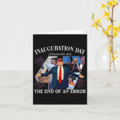 ドナルド・トランプ大統領就任式の日2025 (B上) カード (黄色い花)