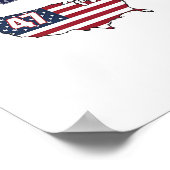 ドナルド・トランプ大統領就任式の日47th大統領 ポスター (角)