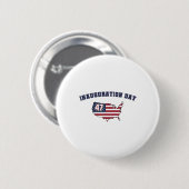 ドナルド・トランプ大統領就任式の日47th大統領 缶バッジ (正面&裏面)