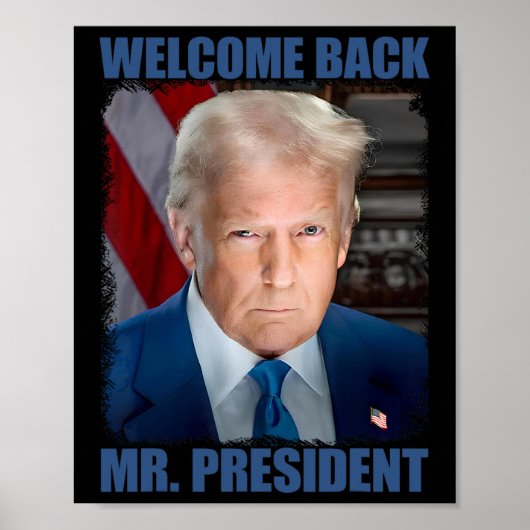 ドナルド・トランプ大統領就任式ウェルカムCK氏 ポスター (正面)
