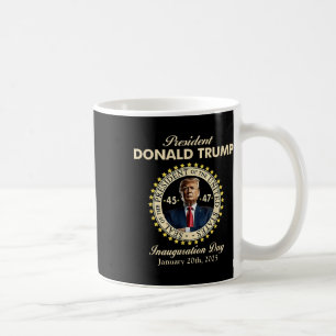ドナルド・トランプ大統領就任式1月20日 コーヒーマグカップ