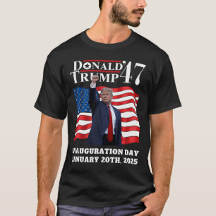 ドナルド・トランプ大統領就任式2025ビクトー Tシャツ