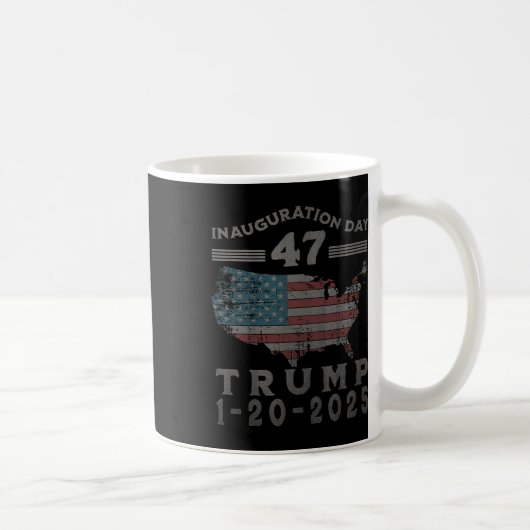 ドナルド・トランプ大統領就任式2025年メモール コーヒーマグカップ (右)