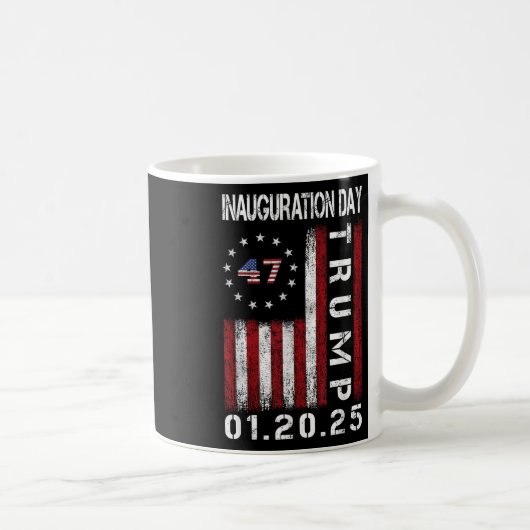 ドナルド・トランプ大統領就任式2025日 コーヒーマグカップ (右)