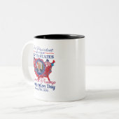 ドナルド・トランプ大統領就任式2025日 ツートーンマグカップ (正面左)