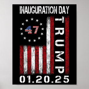 ドナルド・トランプ大統領就任式2025日 ポスター