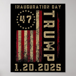 ドナルド・トランプ大統領就任式2025日 ポスター