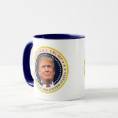 ドナルド・トランプ大統領就任記念グッズ マグカップ (正面左)