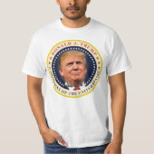 ドナルド・トランプ大統領就任記念グッズ Tシャツ (正面)