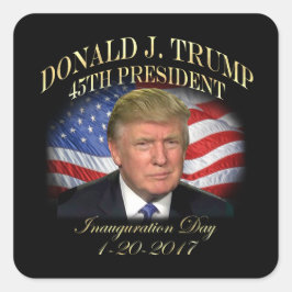ドナルド・トランプ大統領就任記念式典 スクエアシール