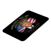 ドナルド・トランプ大統領就任記念式典 マグネット (左側)