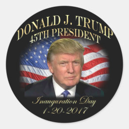 ドナルド・トランプ大統領就任記念式典 ラウンドシール