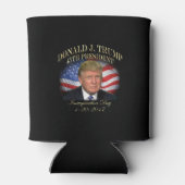 ドナルド・トランプ大統領就任記念式典 缶クーラー (裏面)