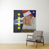 ドナルド・トランプ大統領支持率 タペストリー (インサイチュ(横))