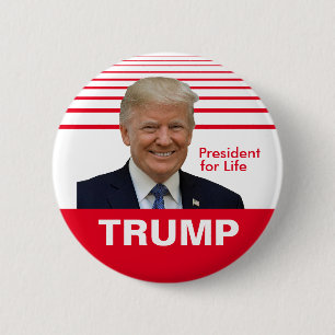 ドナルド·トランプ大統領生涯任命 缶バッジ