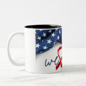 ドナルド・トランプ大統領記念シュタイン ツートーンマグカップ (左)
