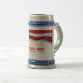 ドナルド・トランプ大統領記念シュタイン ビールジョッキ (正面右)