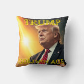 ドナルド・トランプ大統領黄金時代 クッション (裏面)