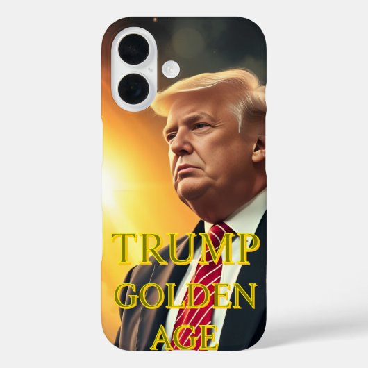 ドナルド・トランプ大統領黄金時代 Case-Mate iPhoneケース (裏面)