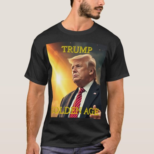 ドナルド・トランプ大統領黄金時代 Tシャツ (正面)