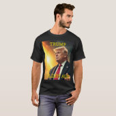 ドナルド・トランプ大統領黄金時代 Tシャツ (正面フル)