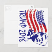 ドナルド・トランプ大統領2016 – 共和党の投票 ポストカード (正面/裏面)
