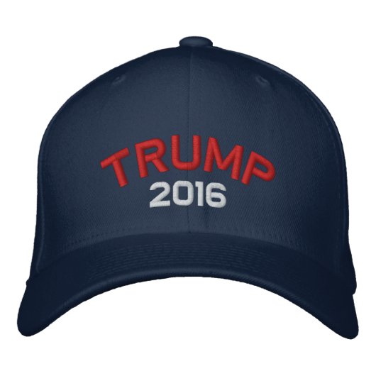 ドナルド・トランプ大統領2016 刺繍入りキャップ (正面)