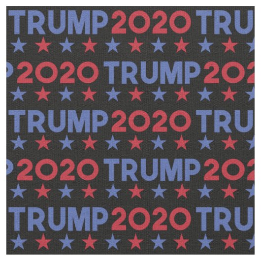 ドナルド・トランプ大統領2020年アメリカ選挙 ファブリック (クローズアップ)