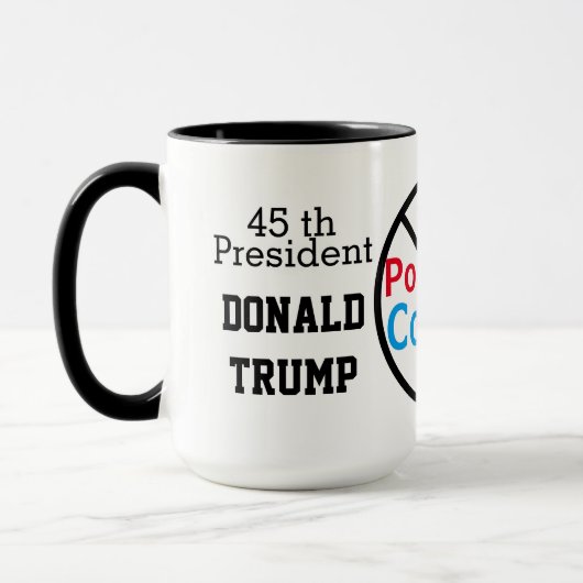ドナルド・トランプ大統領2020年選挙 マグカップ (左)
