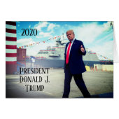 ドナルド・トランプ大統領2020海軍艦艇を攻撃 (正面横)