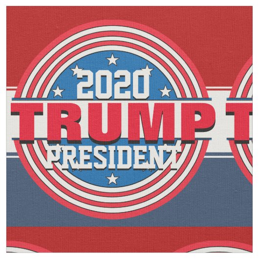 ドナルド・トランプ大統領2020 ファブリック (クローズアップ)