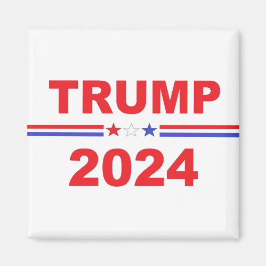 ドナルド・トランプ大統領2024 マグネット (正面)