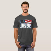 ドナルド・トランプ大統領2024 Tシャツ (正面フル)