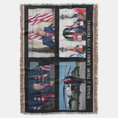 ドナルド・トランプ大統領45代大統領 スローブランケット (正面縦)