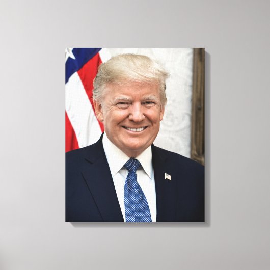 ドナルド・トランプ大統領 キャンバスプリント (正面)