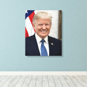 ドナルド・トランプ大統領 キャンバスプリント (インサイチュ (ウッドフロア))