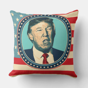 ドナルド・トランプ大統領 クッション