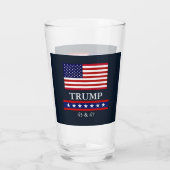 ドナルド・トランプ大統領 グラス (裏面)