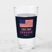 ドナルド・トランプ大統領 グラス (正面)